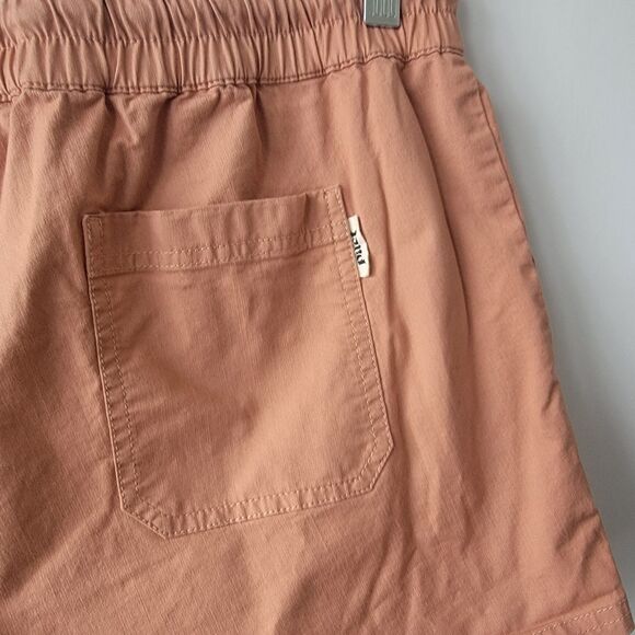 Pact Womens Shorts sz XL Casual Elastic Waist Drawstring Organic Cotton Pockets - Picture 4 of 8